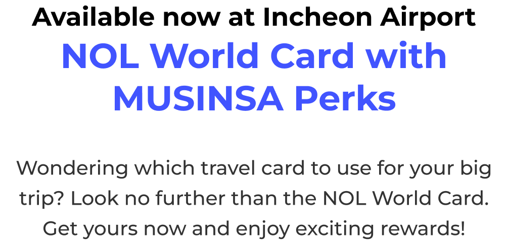 NOL World X Musinsa